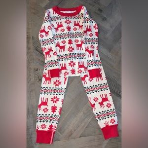 Hanna Andersson Christmas Long Johns Size 110 (5)